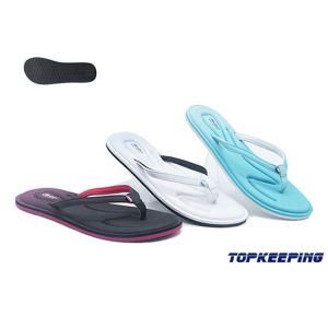 Buy cheap Custom Print Ladies Rubber Slipper Soft Waterproof Rubber EVA Women from wholesalers