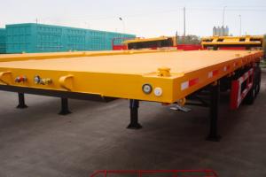 China Container semi-trailer flat bed trailer price 40 tons on sale