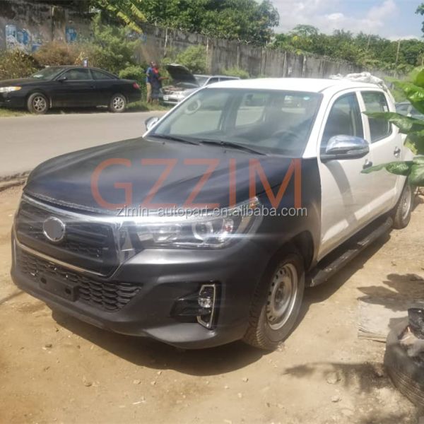 toyota car front facelift kit car upgrade kit for hilux vigo to hilux rocco 2016 2017 2018