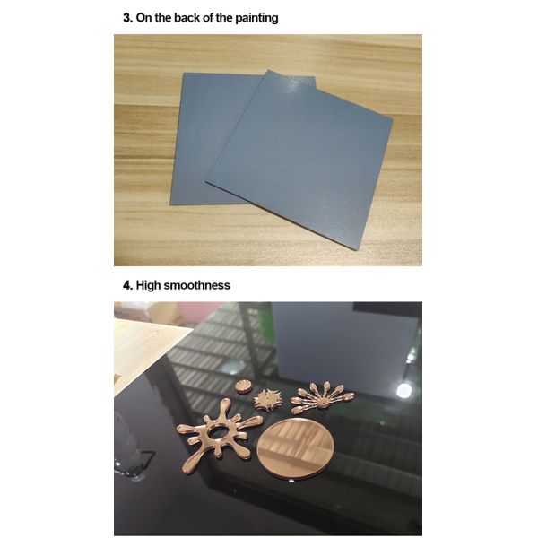 Drip Proof Rose Gold 1.5mm Plastic Acrylic Sheet