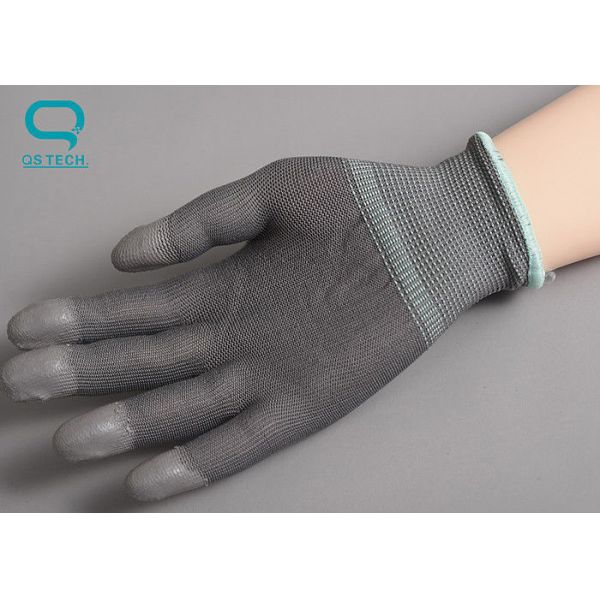 Anti Static Carbon Fiber Palm Fix Gloves For Clean Room