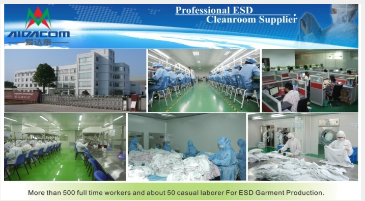 Waterproof Breathable 100% Cotton CVC TC ESD Smock