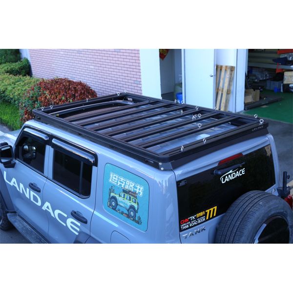 Easy Installation Aluminium Car Roof Racks for Jeep Wrangler JT JK JL 100% Inspection