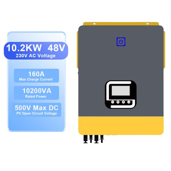 Quality 10.2kW 48V Solar Hybrid Inverter with MPPT and WiFi for sale