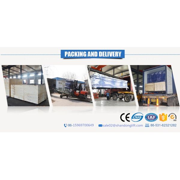 Double Platform Hydraulic Underground Garage Car Parking Lifter