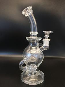 China Glass Smoking Pipe with Clear Glass Smoking Water Pipe on sale
