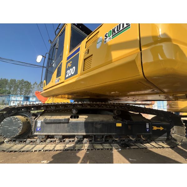 19900kg 21Tons Used Komatsu Excavator Pc200 Digging Fast Walking