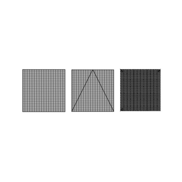 457.2MM*457.2MM Stainless Steel Entrance Mats Commercial Front Entrance Guard Mats