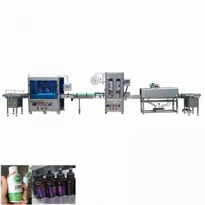 Cheap 10ml Cbd Bottle Production Line Capping Labeling Vial Oil Filling Machine wholesale