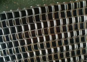 China Anti Corrsion Waste Handling System Stainless Steel Flat Wire Mesh Belt on sale
