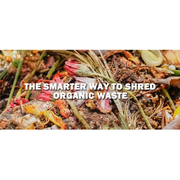 Commercial Vegetable Waste Shredder Machine Industrial Automatic Food Waste Crusher