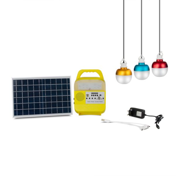 Night Market Solar Rechargeable Emergency Light ODM OEM