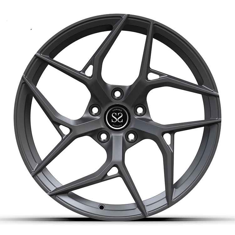 21 Inch Staggered Satin Black 1 Pc Forged Alloy Wheels For Bmw M2 5x120