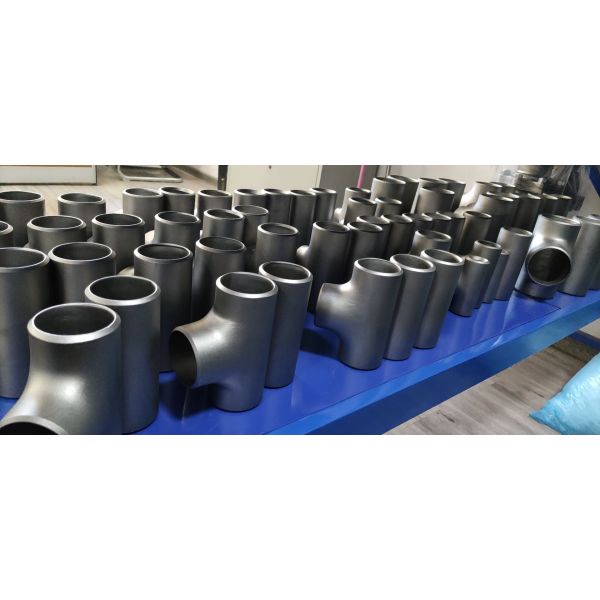 Dn200 Equal Titanium Tee Fitting factory For Chemical Fertilizer