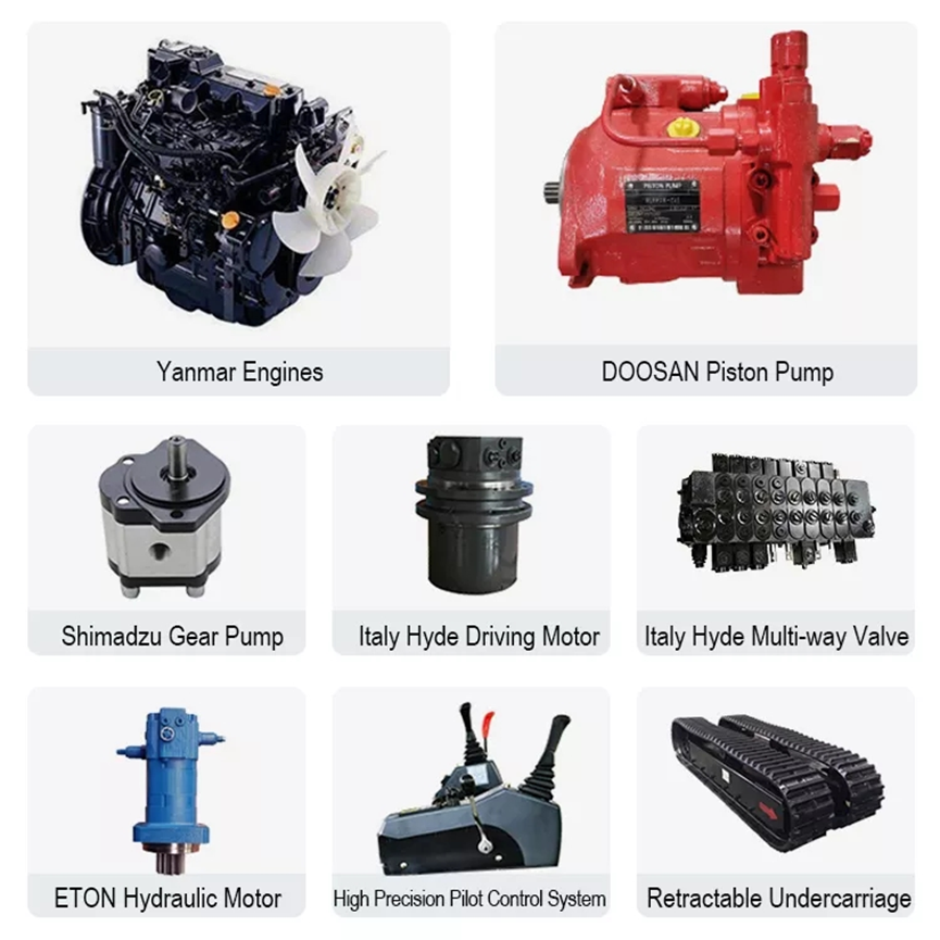 Diecast Masters 1/50 Scale Heavy Duty Dozer Tracked Bulldozer Scrap Processor Model 85758