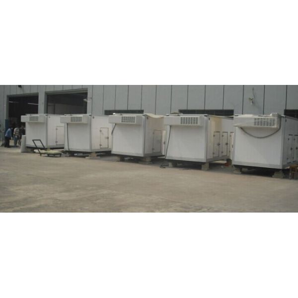 Temperature Controlled Ice Cream Truck Body For Frozen Food Transport Customizable