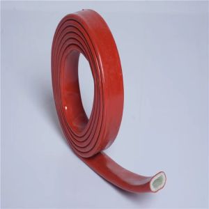 Cheap Fireproof Silicone Rubber Fiberglass Sleeving Heat Resistant Sleeve wholesale
