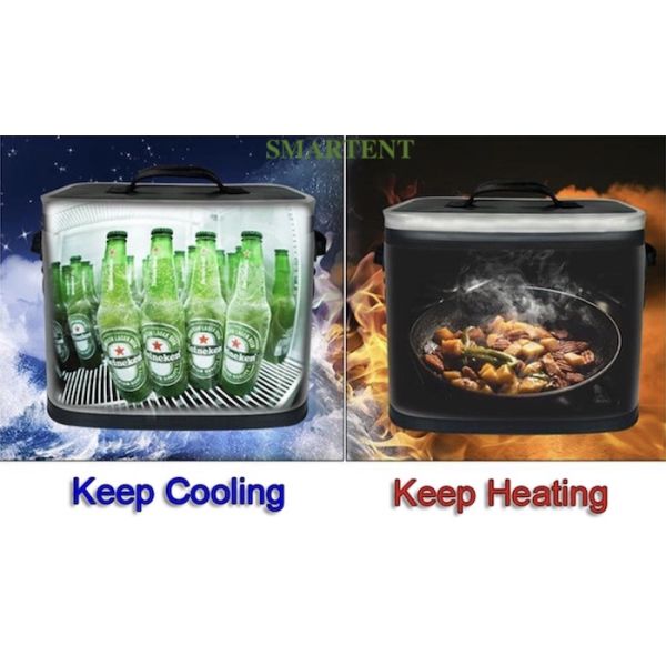 Outdoor Waterpoof Camping Cool Bag 8L TPU Insulated Thermal Picnic Handbag