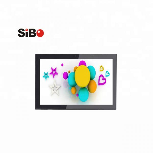 Quality Newest Wall Flush Installation 10 Inch Android OS Industrial POE Touch Panel With GPIO RS232 RS485 for sale