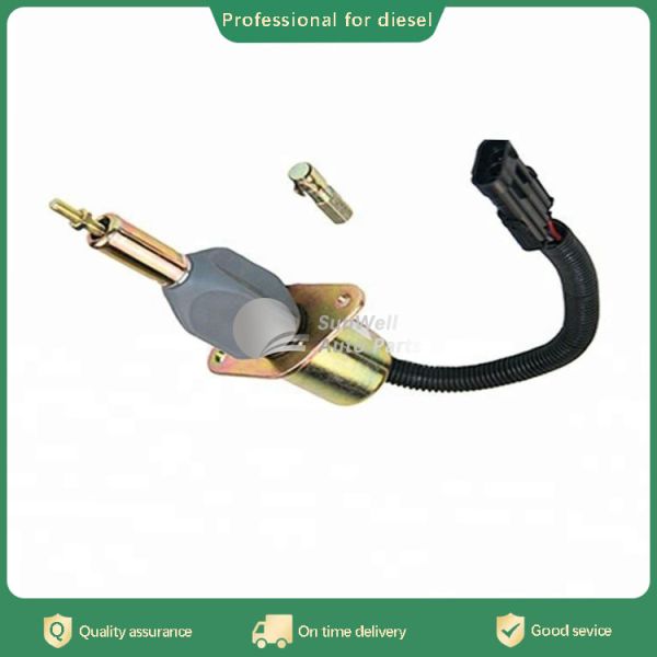 High Quality 6CT Diesel Engine Parts Fuel Shutoff Solenoid valve 24V 3928161