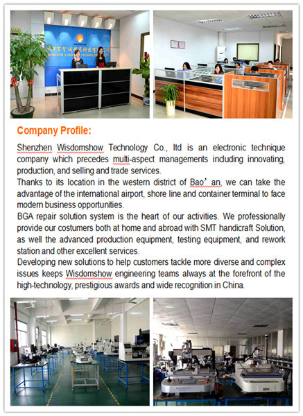 80*80mm Infrared BGA Rework Station 2500W Automatic Motherboard Repairing Machine