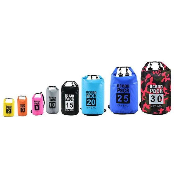 Personzliaed Logo Waterproof Dry Bag PVC Backpack Ocean Pack, Kayaking Boating Canoeing Swimming Hiking Camping