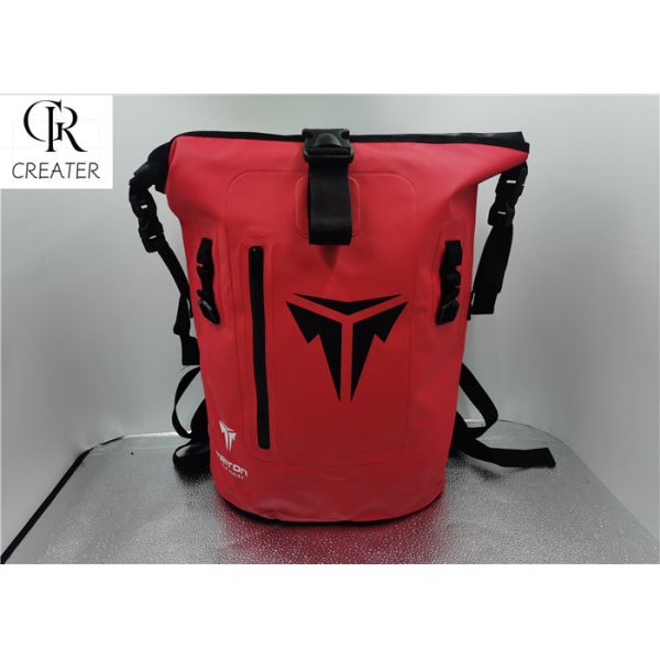 Waterproof Dry Bag Backpack 30L Red Large Insulated Thermal Bag