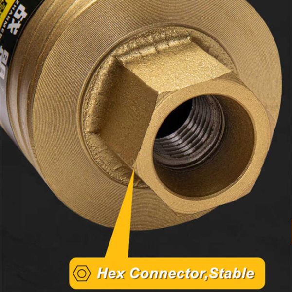 Thread Body Brazed Wet Dry Diamond Hole Saw 340mm For Concrete Wall