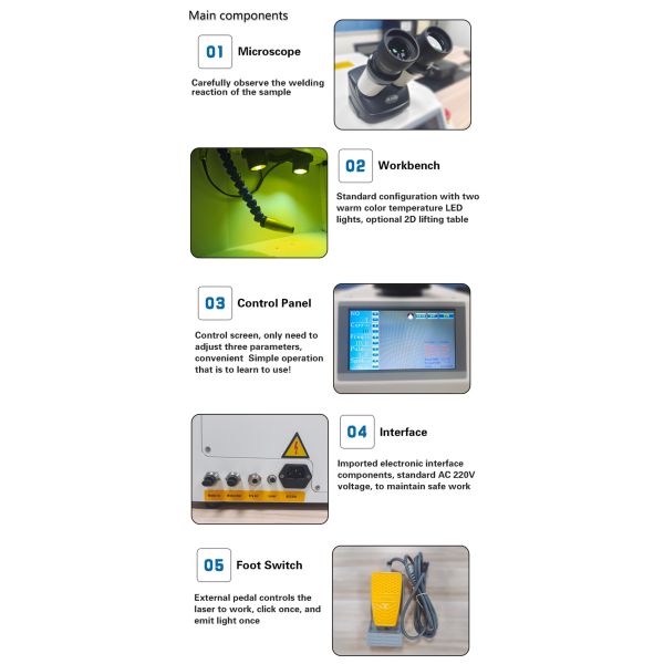 Jewelry Small Laser Automatic Welding Machine 60W High Precise Laser Welding Machine YAG Laser Jewelry Welder For Sale