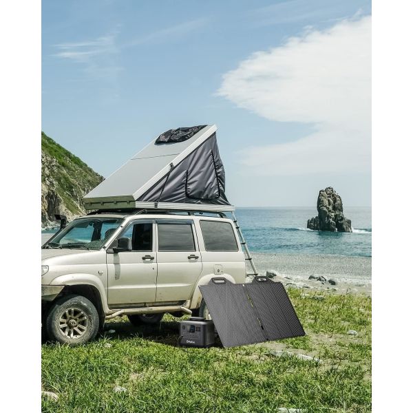 Portable ETFE 150W Solar Panel Camping Charger For Generator Power Station