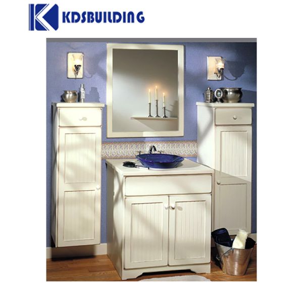 Brown Lavatory Bathroom Sink Vanity Modern Cabinet