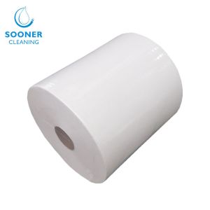 High Strength Woodpulp Polypropylene 40g Industrial Wipers And Rags