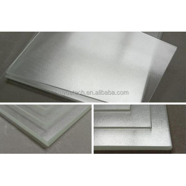 Extra Clear Mistlite Pattern Glass Float Glass for Solar Panel 3.2mm CCC/ISO9001/CE