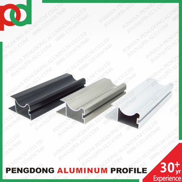 Customizable Extrusion Technology Manufacture Aluminium Profiles For Glass Door Kitchen Cabinet Wardrobe MDF Melamine