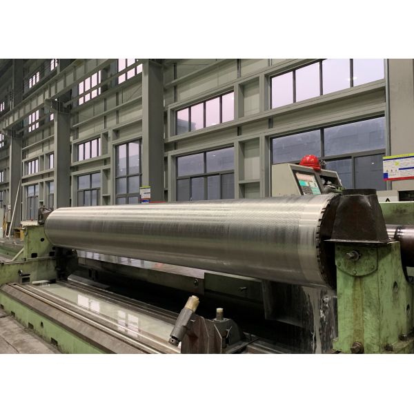 Stainless Steel K Press Middle Vacuum Roll For Kraft Paper Machine