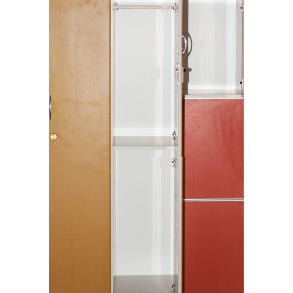 H2000 * W933 * D450mm Employee Storage Lockers Gray Body With Combination Lock