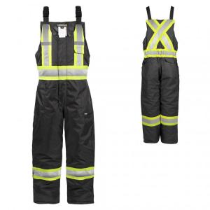 Cheap Fluorescent Orange Reflective Safety Pants OEM High Visibility Waterproof Trousers wholesale