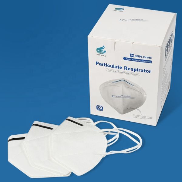 In Stock Custom KN95 Dust Mask Personal Industrial Protective White Mouse Shield Cheap Price Low MOQ
