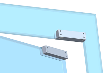 Thermal Protection Security Electric Bolt Lock 800kg Holding Force