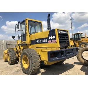 Displacement 5.9L Komatsu WA300 Front Used Wheel Loader