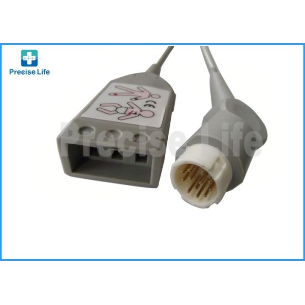 3 lead Hospital Ph Patient monitor M1500A ECG Monitor Cable with 12 connector