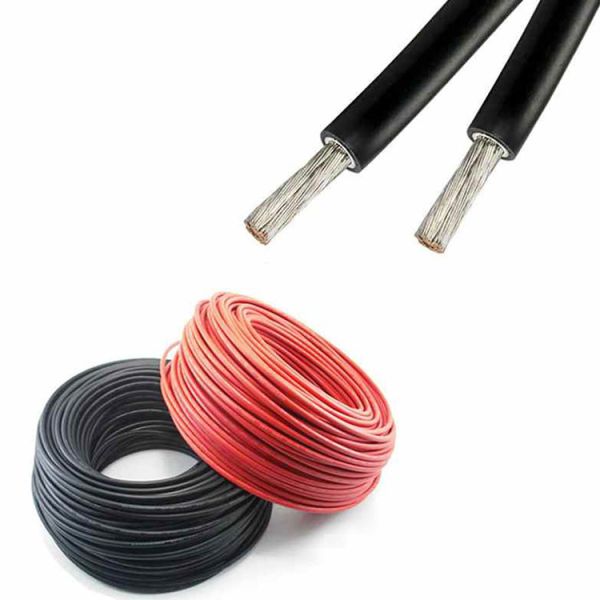 8AWG Solar Battery Wire PV Cable 6MM Pure Copper Silicone Wire