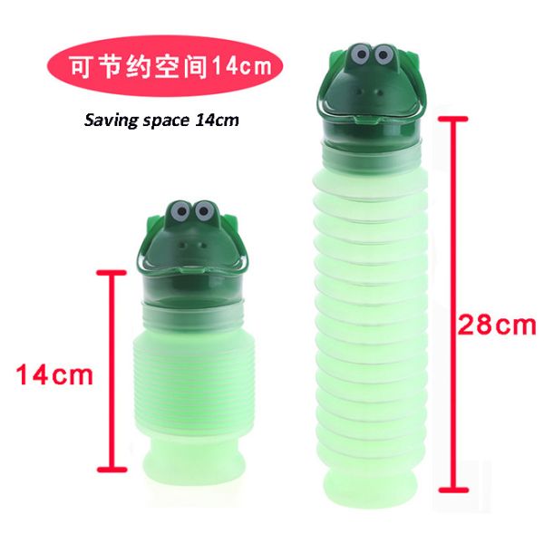 Baby Bathroom Frog Urinal Portable Toilet Training Kids Urinal For Travelling