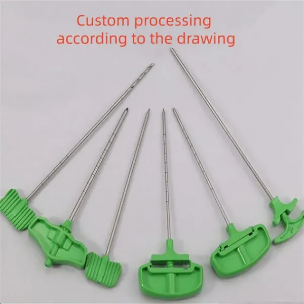 Corrosion Resistance Medical Needles With Custom Plastic Base Solutions