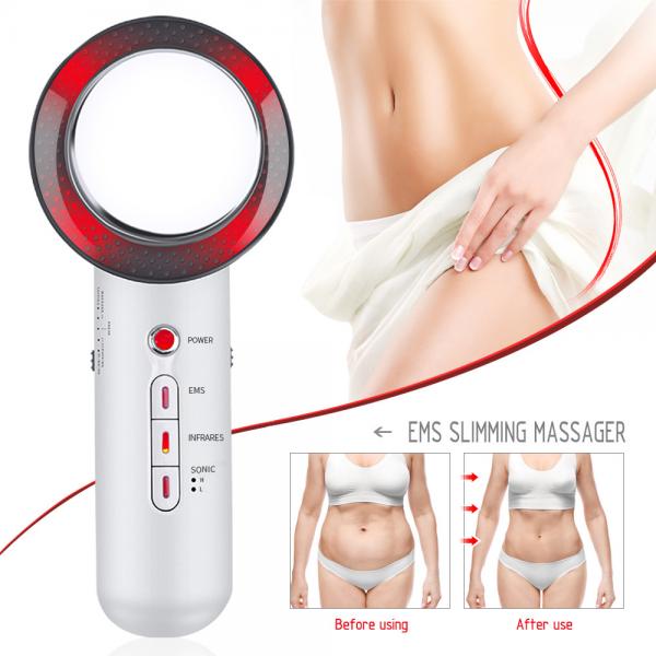Quality 3 in1 Ultrasound Cavitation EMS Body Slimming Massager Weight Loss Anti Cellulite Fat Burner For Home Use for sale