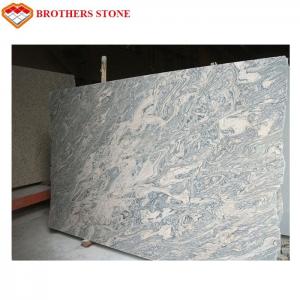 China Juparana Granite Stone Tiles 0.28% Water Absorption 10mm 12mm 15mm Thickness on sale