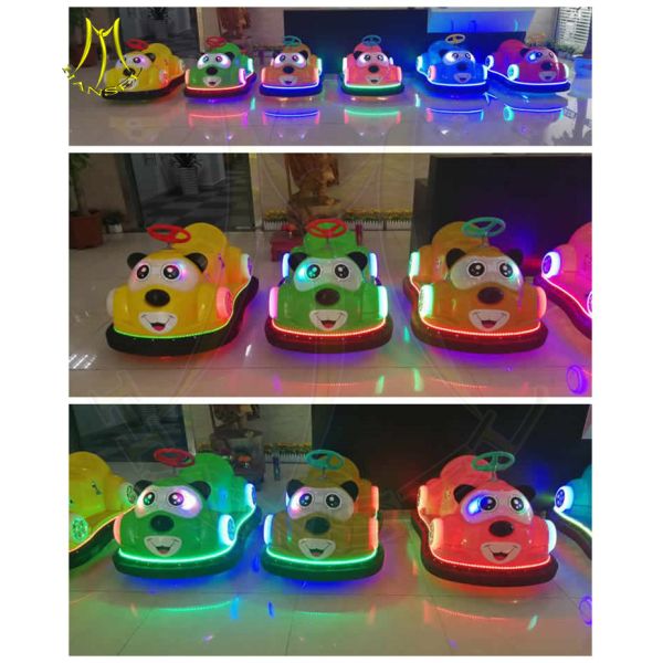 Hansel playground games plastic children toys electric battery bumper car