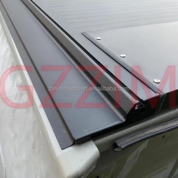 Toyota Revo 2016 Aluminum Hard Fold Tonneau Cover With Stainless Steel Construction