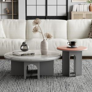 Cheap Rock Plate Marble Slab Coffee Table wholesale