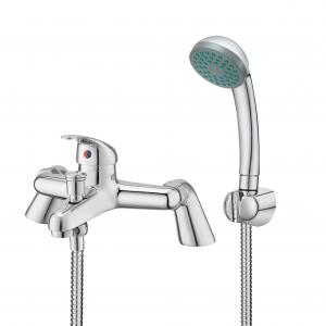 Cheap Coral Bath Mixer With Hand Shower T8021N Bathroom Taps And Showers wholesale
